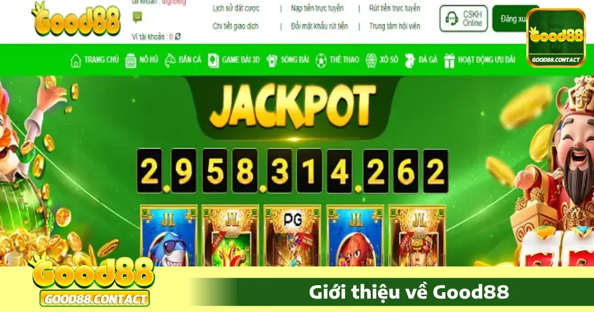Good88 - Link Vào Nhà Cái Good88.com Chính Thức 30 Nhà cái Good88 là một trong những điểm đến lý tưởng